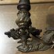 Pair of naturalistic wall sconces with fish circa 1900