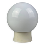 50s 60s lamp light wall lamp cellar lamp plastic & glass Bauhaus