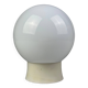 50s 60s lamp light wall lamp cellar lamp plastic & glass Bauhaus