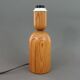 Pied de lampe Domus en bois, années 70