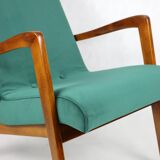 Chaise polonaise vintage en vert, années 1970