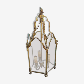 Antique lantern chandelier