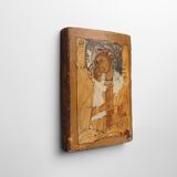 Russian Icon of the Virgin of Tenderness (Eleousa), 19th Century