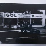 three photographs of the 24 Hours of Le Mans, film, 1960s