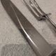 Service to cut silver metal Christofle Albatros