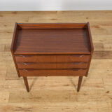 Small mid-century teak dresser by Henning Jørgensen for Fredericia, 1960s