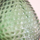 Empoli Italian glass bottle vase without cap