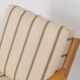 Pair of first-generation GE-290 lounge chairs designed by Hans J. Wegner.