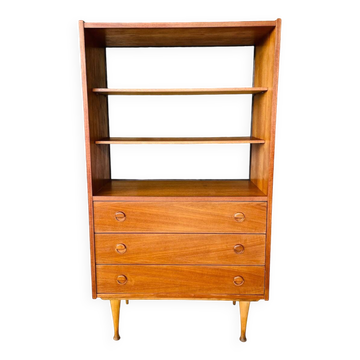 Vintage teak wall unit, circa 1960's
