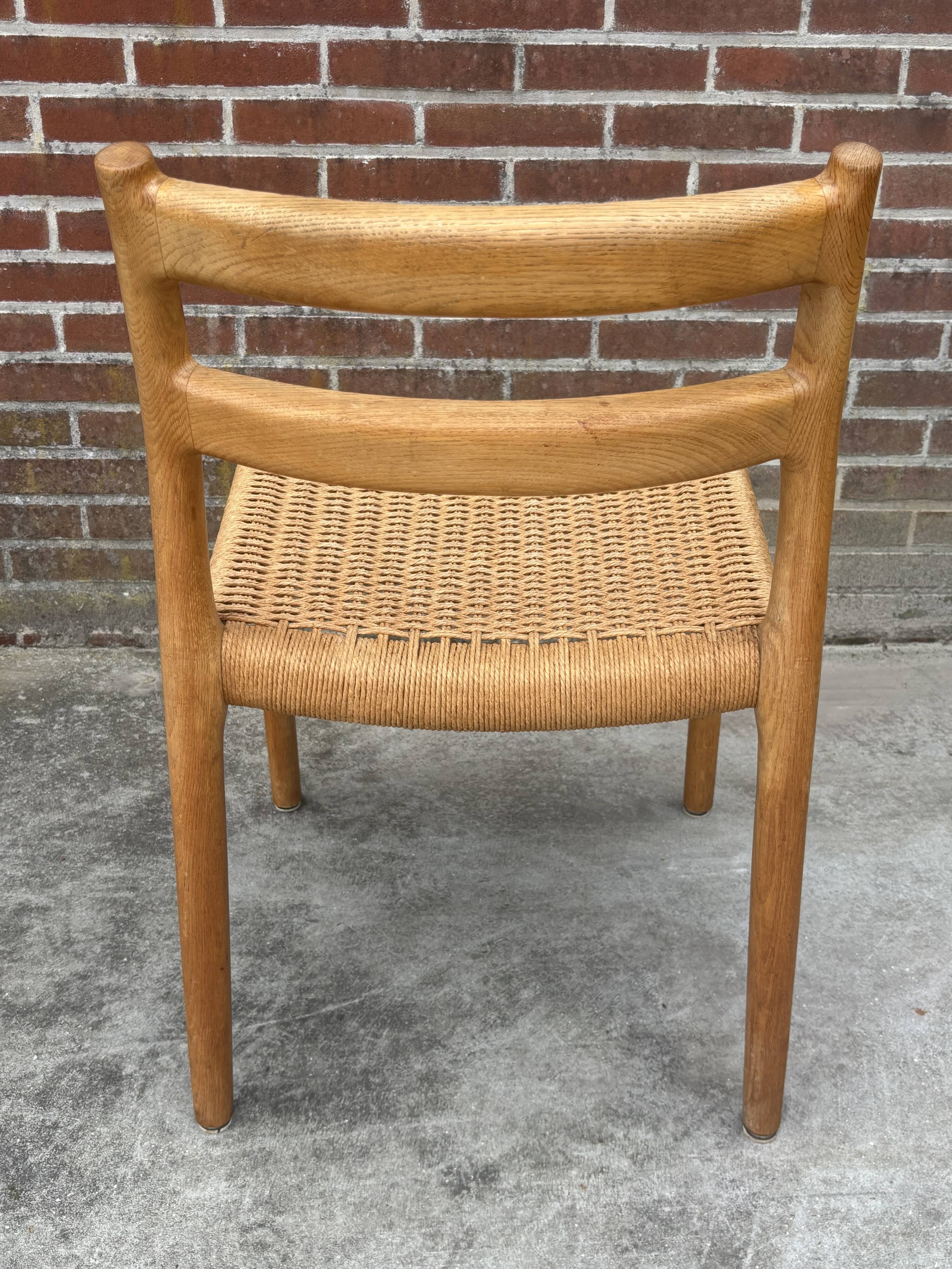 Mid Century Niels O Moller Chair model 84 Danish Design