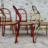 chairs mobilor model from the 1950s original patina series of 6
