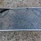 Coffee table from the 70s chrome and smoked glass