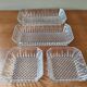 Ensemble de 4 raviers vintage en verre transparent
