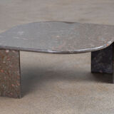 Scandinavian Coffee Table Roche Bobois in Marble – 140 cm