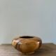 Coupe vide poche en bois de noyer vintage