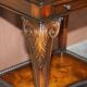 Commode Theodore Alexander style Campagne militaire en cuir