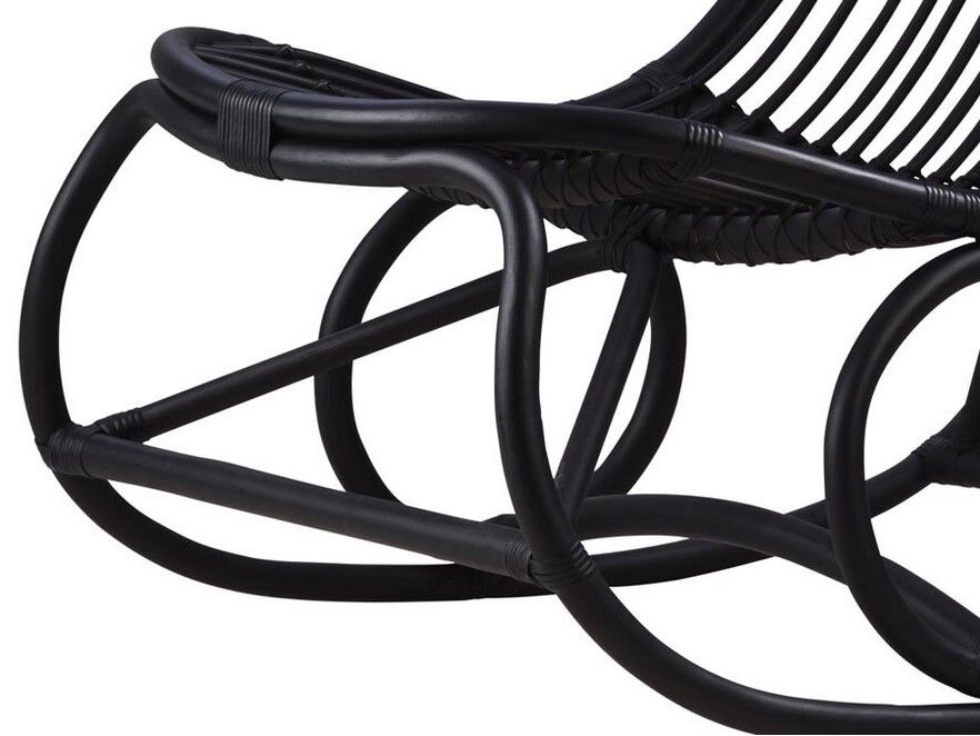 Rocking-flesh rattan design 50s by Nanna Ditzel