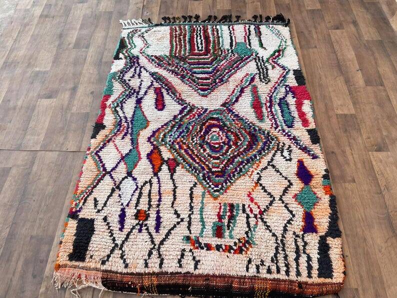 Handmade Berber rug in wool 150/250cm