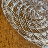 Large pressed glass plate