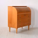 Scandinavian secretary with desk