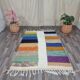 Tapis berbère beni ouraine traditionnelle en laine taille 150 x 250 cl