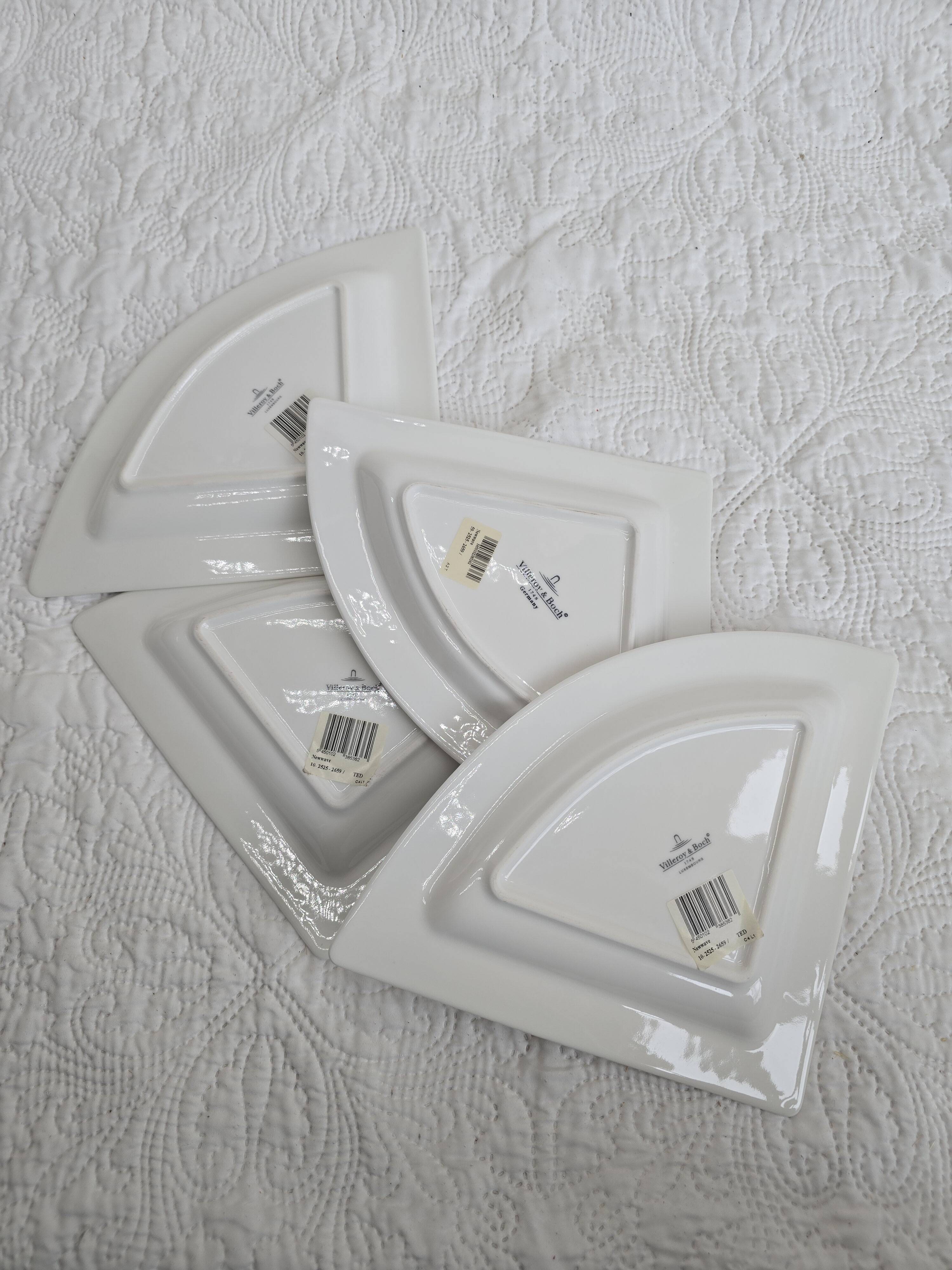 Ensemble de 4 assiettes Villeroy & Boch