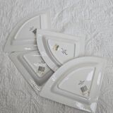 Set of 4 Villeroy & Boch plates