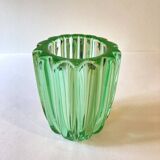 Glass vase signed Pierre D'Avesn, 1950s