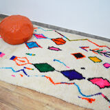 Handmade moroccan berber carpet 275 x 140 cm