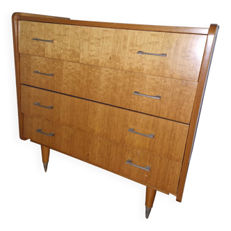 Commode en bois des années 70
