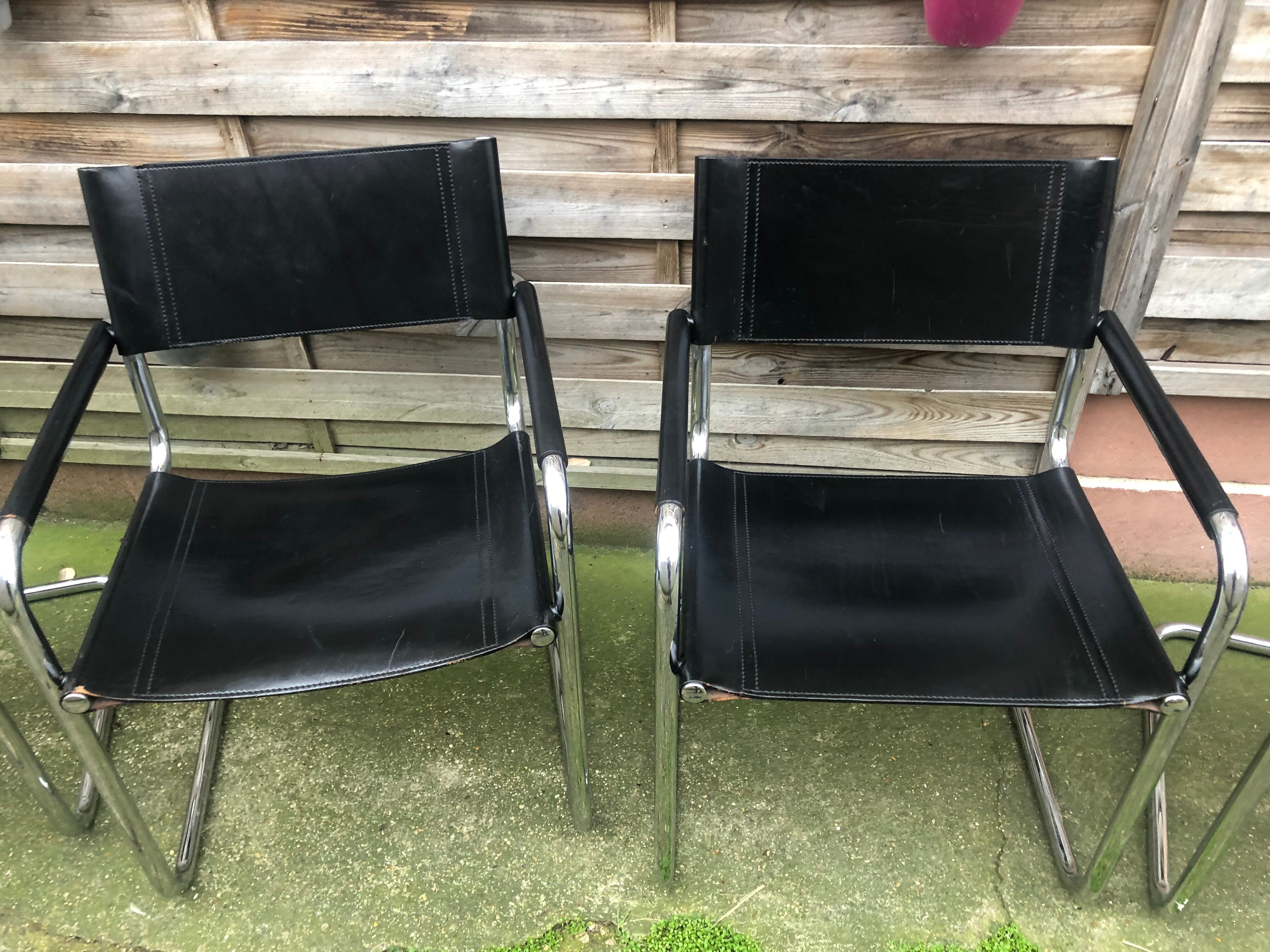 Cantilever S34 design Mart Stam armchair 80