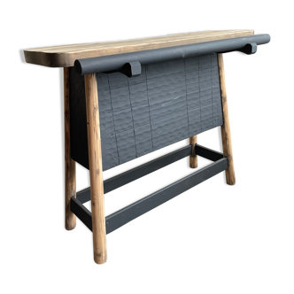 Vintage wood bar