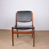 Suite of 4 chairs model "Ella" by Arne Vodder 1960