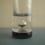 old vintage soliflore bubble roll vase blown glass Tapio Wirkkala