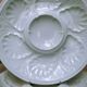 6 porcelain oyster plates by Tharaud