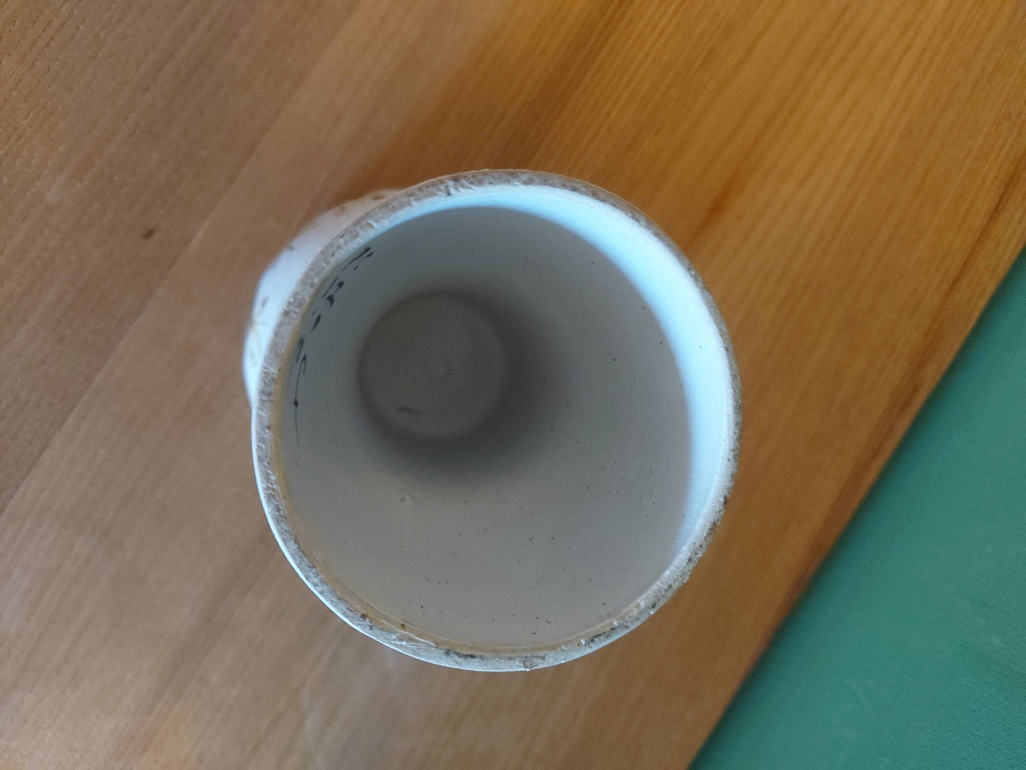 Vintage Keraluc ceramic candle holder