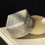 Woven alpaca catchall tray