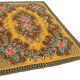Hand-Knotted Vintage Bessarabian Brown Kilim 176 cm x 262 cm - 23401