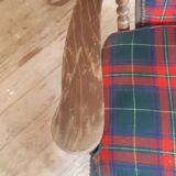 Tartan armchair