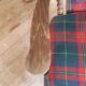 Tartan armchair