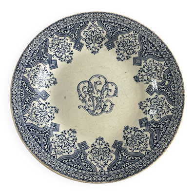 Assiette Terre de Fer Gien