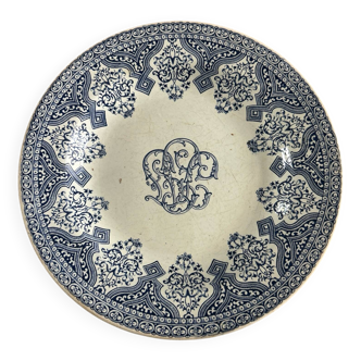Assiette Terre de Fer Gien