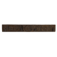 Wooden coat rack