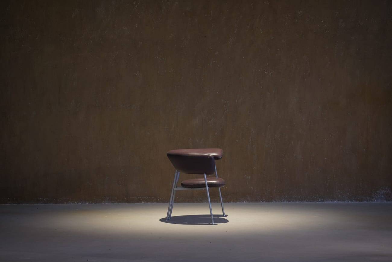 Vintage Divi Divi lounge chair by Mark Van Tilburg for Leolux, 1980s