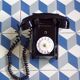 Vintage Bakelite Dial Wall Telephone