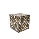 Mid-century mother-of-pearl flakes ice bucket, Italy 1950s