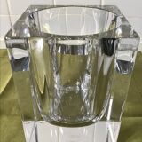 Sevres crystal ice bucket with mark below