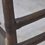 Brass bamboo rattan bed