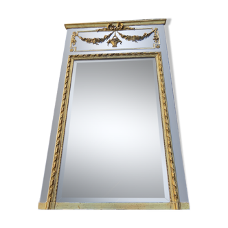 Grand Miroir Trumeau De Style Louis XVI
