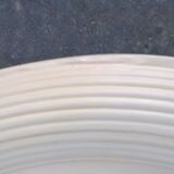 Art deco-style oval mirror 71x56cm
